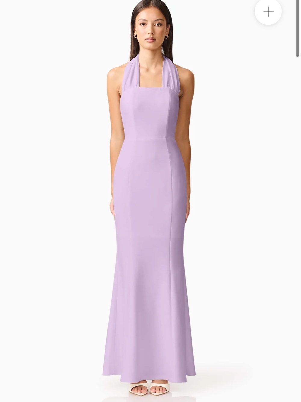 Elliatt Lavender Halter Maxi Dress